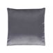 Beliani Cojín decorativo ASPIDISTRA Gris Oscuro