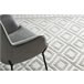 Alfombra SANTO sisal 58377 diamantes Geométrico zigzag 80x150 Crema