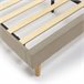 Estructura de Cama tapizada Sorni 135x190 Beige