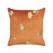 Beliani Cojín decorativo TULIP Naranja