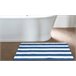 Alfombra De Baño Microfibra 80x50 Azul