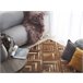 Beliani Alfombra de pelo corto TEKIR 140x200 Beige