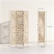 Biombo Madera de Paulownia HOMCOM, hogar - decoración Marron