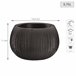 3x Prosperplast BETON BOWL 3x Prosperplast BETON BOWL Negro