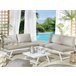 Beliani Conjunto longue COCCORINO Gris Oscuro
