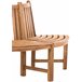Banco de jardín - Leming - Madera 200x100 Marron