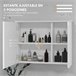 Armario de Baño MDF HOMCOM, hogar - baño Blanco