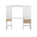 Armario vestidor Nitza 190 Blanco
