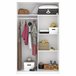 Armario 2 puertas correderas Slider 120 Blanco
