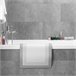 Alfombrilla de Baño Superabsorbente Gris