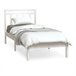 Estructura de cama 90x190 Blanco