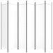 Biombo - Separador Divisor de 6 paneles Blanco