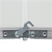 Aktive Mesa plegable camping ajustable en altura y antideslizante Gris