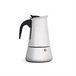 Cafetera Italiana Plateado
