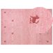 Beliani Alfombra de pelo corto YULAFI 160x230 Fucsia