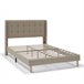 Estructura de Cama tapizada Esther 90x190 Beige