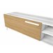 Compacto tv ONTARIO 240cm Blanco/ Madera