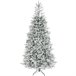 Árbol de Navidad Plástico, Metal HOMCOM, hogar - decoración Verde