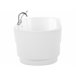 Beliani Bañera independiente EMPRESA 80x170 Blanco