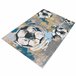 Alfombra De 160 X 230Cm 230x160 Azul