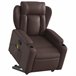 Sillón Reclinable De Masaje Elevable Marron