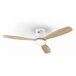 Lámpara Ventilador Metal Serie Siroco Blanco