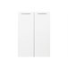 Set 2 puertas para estantería baja STAMPA Blanco Brillo