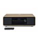 Radio CD Bluetooth MP3 inducción Thomson Negro/ Madera
