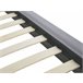 Beliani Cama con somier Terciopelo FORBACH 194x218 Gris