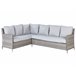 Beliani Conjunto longue LACONA Gris Oscuro