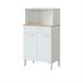 Alacena cocina Colin 2 Puertas 72 Natural/ Blanco