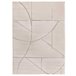 Alfombra geométrica a trazos LENA - ATTICGO 200x290 Crema