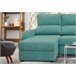 Chaise longue convertible en cama tela APRIL Verde