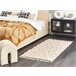 Beliani Alfombra de pelo corto ITANAGAR 80x150 Beige