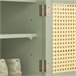 Banco Zapatero con 2 Puertas y 3 cajones FSR129-GR SoBuy Verde