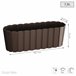 Jardinera para balcón BOARDEE BASIC 7,9L Marron