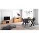 Conjunto Muebles de Salón, Mesa, Aparador, Mueble TV Roble
