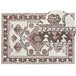 Beliani Alfombra de pelo corto TOMARZA 160x230 Multicolor