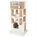 Poste Rascador para Gatos TRIXIE Natural/ Blanco