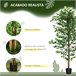 Planta Artificial PEVA HOMCOM, hogar - decoración Verde