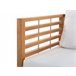 Beliani Conjunto de jardín Madera de acacia BERMUDA Blanco/ Beige
