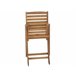 Beliani Conjunto de comedor TOLVE Marron