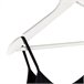Max Home Pack 10 perchas de madera Blanco