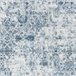 Alfombra de diseño vintage 60x110 Azul