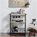 Carrito de Cocina con Bandeja FKW56-HG SoBuy Gris