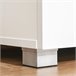 Aparador Auxiliar para Microondas Melamina de Madera HOMCOM 90 Blanco