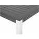 Beliani Conjunto de comedor PANCOLE Gris