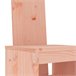 2 Taburetes altos de madera Blanco
