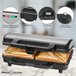 Sandwichera Proficook ST 1092 Plateado