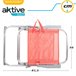 Silla plegable alta aluminio coral Aktive Naranja